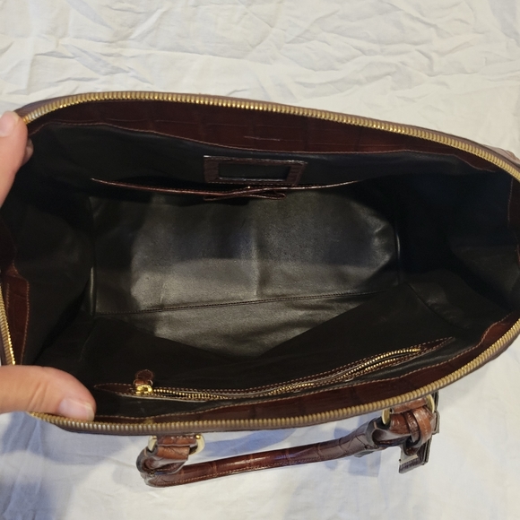 Rare Ralph Lauren brown crocodile bag MSRP $22500 - Picture 2 of 10
